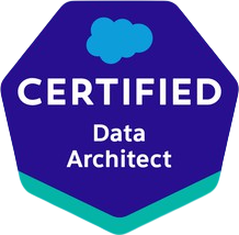 Salesforce Certified Data Architect credential badge
