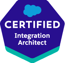 Salesforce Certified Integration Architect credential badge