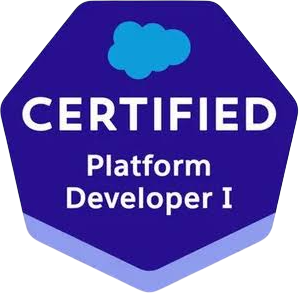 Salesforce Certified Platform Developer I credential badge